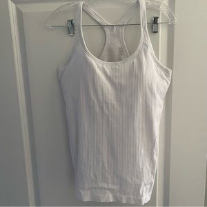 Lululemon Ebb to Street Tank White Size 12